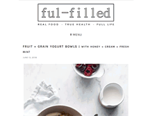 Tablet Screenshot of ful-filled.com